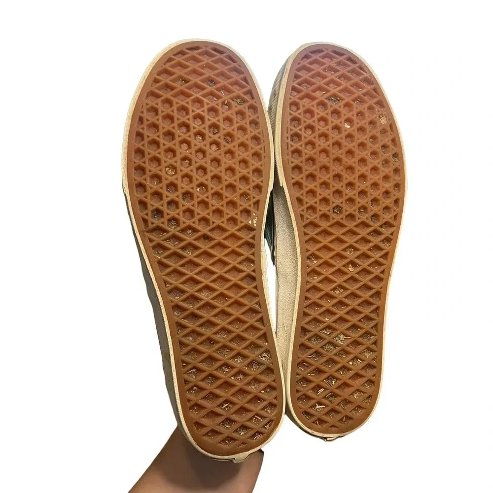 Vans Asher Slip-On Sneaker Women’s 9.5 Canvas Rainbow Tie Dye Multicolor‎